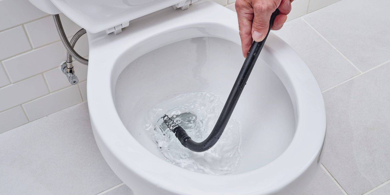 how to unblock a toilet